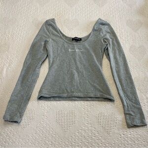 Shane Justin Deep Cut Long Sleeve (S)